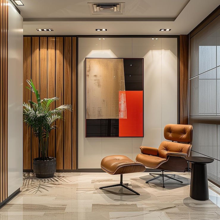 أفضل ديكورات داخلية للمكاتب: كيف تختار التصاميم المثالية لمكتبك؟